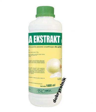 Biofaktor Cebula Ekstrakt dla gołębi 1 litr