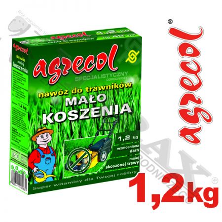 Nawóz do trawników MAŁO KOSZENIA AGRECOL 1,2 KG