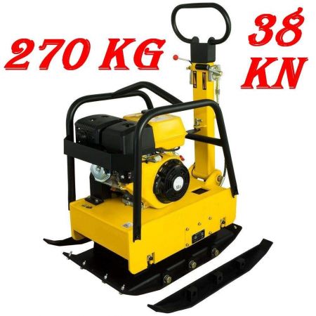 ZAGĘSZCZARKA Z REWERSEM  270 kg  silnik benzynowy 13 km, nacisk 38 kN