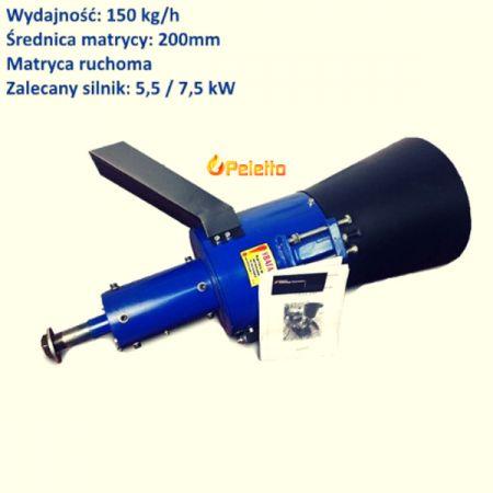 Część robocza do peleciarki / głowica do granulatora