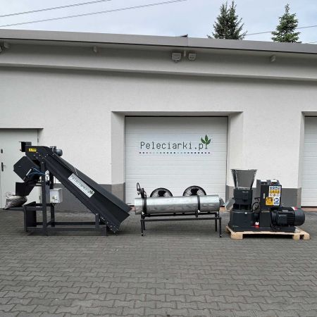 WYTWÓRNIA PELETU GRANULAT DLA ZWIERZĄT 800kg/h WŁASNY JAKOŚCIOWY PELET