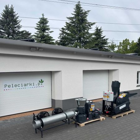 EKONOMICZNA LINIA PRODUKCJA PELETU 800kg/h MIĘKKA BIOMASA ODPADY DREWNO