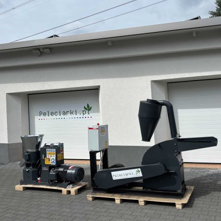Najmniejszy zestaw do Pelletowania Peleciarka 22kW + młyn bijakowy 15 kW - SZKOLENIE W CENIE !