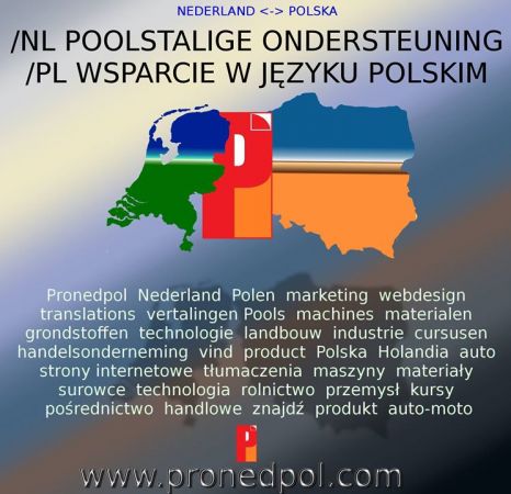 Pronedpol Nederland <-> Polska