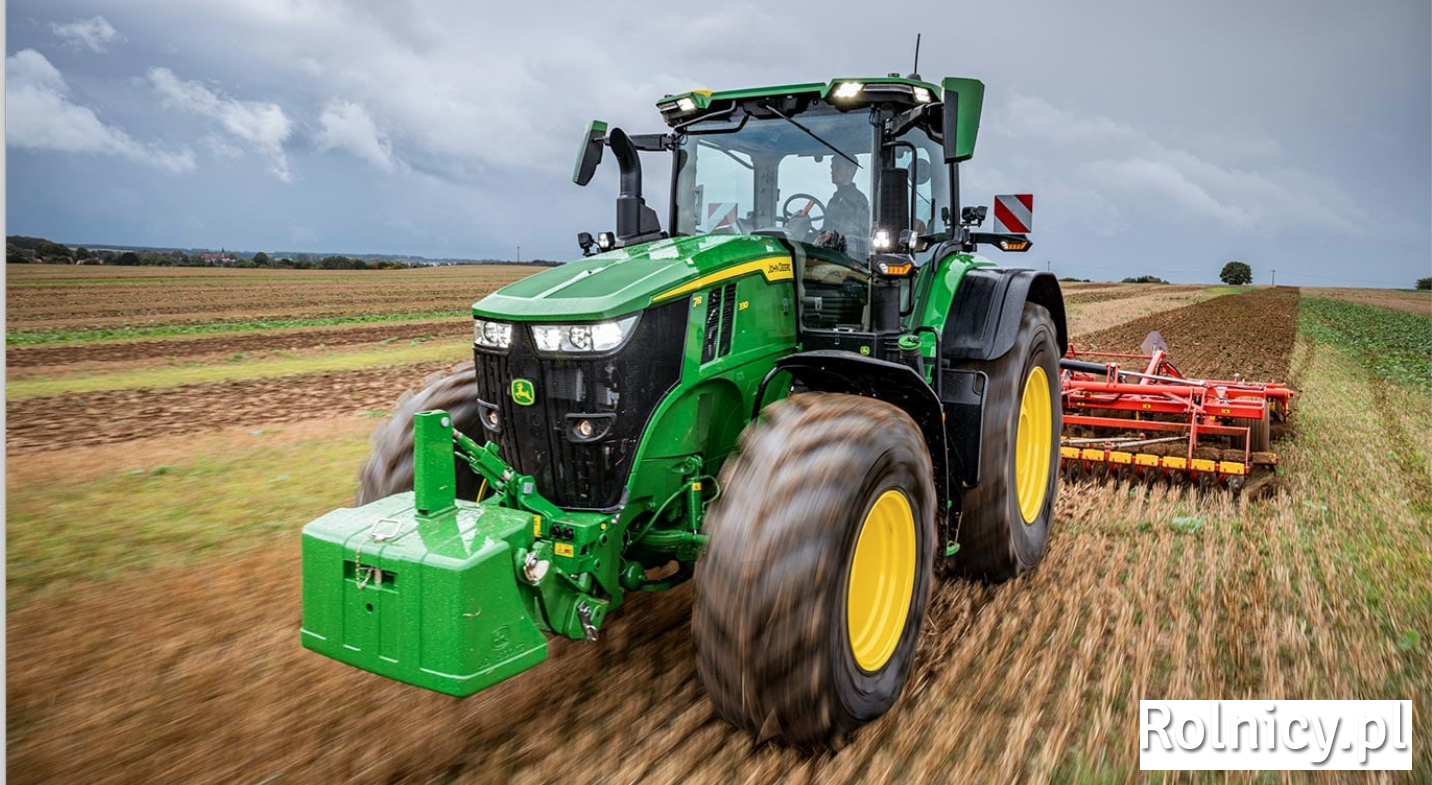 John Deere 7R 310 - dane techniczne, cena, opinie, zdjęcia, forum, spalanie